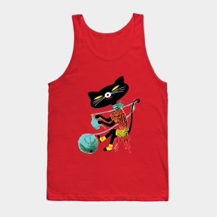 Weaver Cat Tank Top